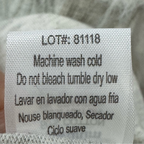 Casual Crewneck Sweatshirt Poof New York Women Medium Gray - Picture 7 of 8